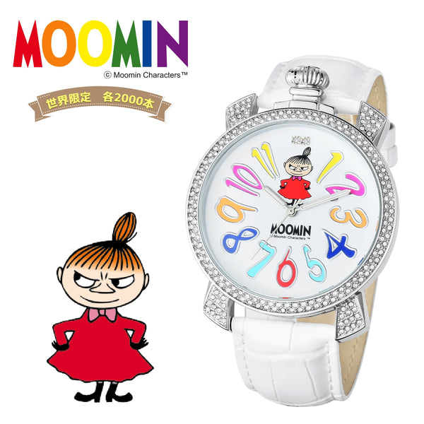 ムーミンキャラクターズ腕時計 ファンタジーカラーシルバー